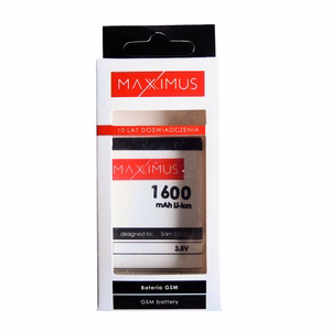 Akku MAXXIMUS SAM S5830 1600mAh