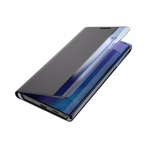 Sleep Case Kirjahylly tyyppi Kotelo Smart ikkuna iPhone 13 mini musta