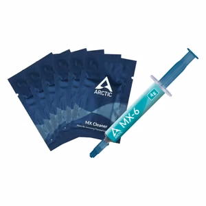Lämpötahna ARCTIC MX-6, 4g ja 6 kpl MX Cleaner