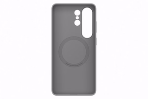 Samsung Silicone Magnet Suojakuori Samsung Galaxy S26 Ultralle, MagSafe-yhteensopiva - harmaa