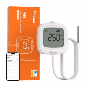 Sonoff SNZB-02LD, ZigBee-lämpötila-anturi LCD-näytöllä ja mittapäällä