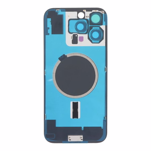 Galinis dangtelis iPhone 16 Pro Max White Titanium (Full Cover / No NFC Flex) OEM