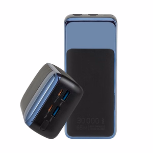 VARAVIRTALÄHDE USB 30000MAH/VA1080 RIVACASE