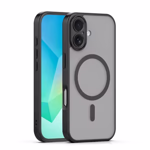 Mag Matt Suojakuori iPhone 16 6,1" musta kameransuoja