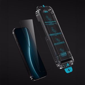 Benks Karkaistu lasi Glass Warrior HD iPhone 17 Air:lle musta
