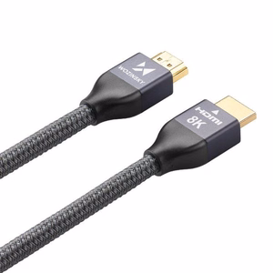 Wozinsky HDMI 2.1 -kaapeli 8K 60 Hz 48 Gbps / 4K 120 Hz / 2K 144 Hz 3 m hopea (WHDMI-30)