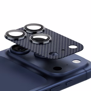 Benks Karkaistu lasi Armor Warrior Lens (SR70) iPhone 17 Pro Max:lle Aurora (kameraolosaareke)