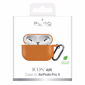 Puro Icon Case for AirPods Pro 3 - Orange