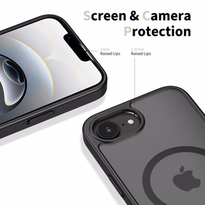Tech-Protect BasicMag MagSafe -suojakuori iPhone 16e / 17e:lle - musta