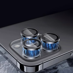 Tempered glass Tel Protect 3D Lens on camera for Iphone 13 Pro/13 Pro Max transparent (lens 3 pieces)