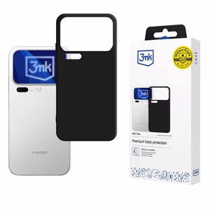 3mk Matt Case suojakuori Xiaomi 17 Pro Maxlle - mattamusta