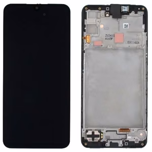 LCD screen Samsung A165 A16 4G with touch screen and frame Black original (service pack)