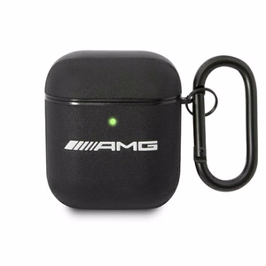 AMG AMA2SLWK AirPods kotelo musta/musta Nahkainen