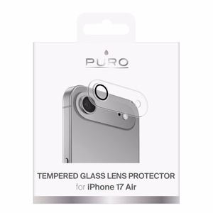 Puro Camera Standard Tempered Glass for iPhone 17 Air for the camera island and lens
