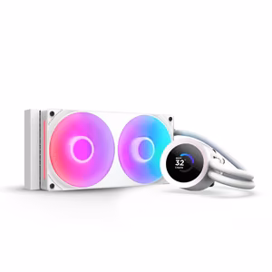 NZXT Kraken Plus RGB 240 prosessori all-in-one nestejäähdytin 12 cm valkoinen