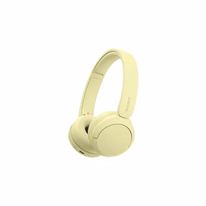 Sony Headphones WH-CH520 Bluetooth On-Ear Yellow Wireless