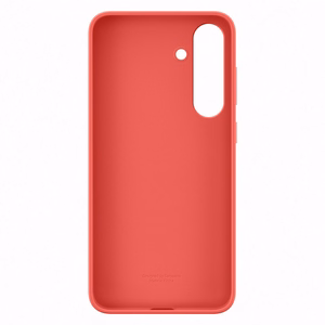 Samsung Silicone Case -suojakuori Samsung Galaxy S25+ -mallille, punainen