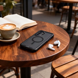 Tech-Protect Defense MagSafe -suojakuori Samsung Galaxy A57 5G:lle musta