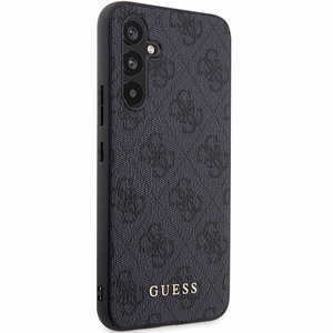 Guess 4G Metal Gold Logo kovakuori Samsung Galaxy S23 FE:lle - harmaa/harmaa