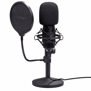 Trust GXT 269 Emita II musta studiomikrofoni