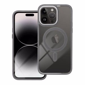 Suojakuori iPhone 17:lle Color Edge Mag Cover yhteensopiva MagSafe titaani-harmaa