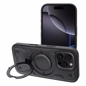 Suojakuori iPhone 16 PLUS:lle Frost Armor musta
