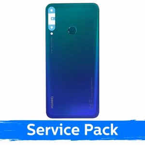 Takakansi yhteensopiva Huawei P40 Lite E / Aurora Blue / (Service Pack)