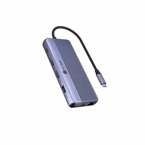 Raidsonic Icy Box Travel Dock 12-in-1, 3x video output (2x HDMI + 1x VGA) IB-DK4062-CPD