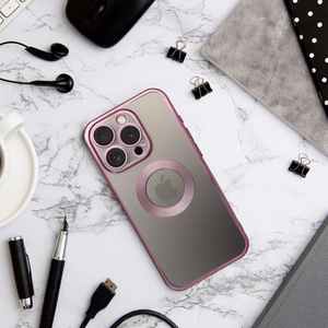 Glam Suojakuori iPhone 17 AIR:lle puuterivaaleanpunainen
