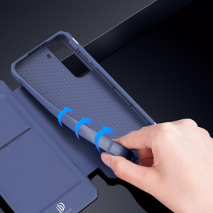 DUX DUCIS Skin X Holster Cover for Samsung Galaxy S22 + (S22 Plus) blue