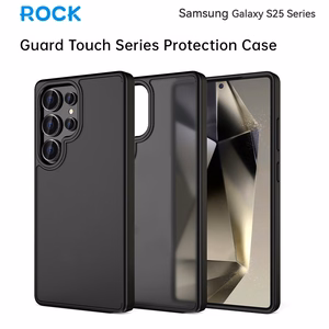 Rock Guard Touch Matt Series suojakuori Samsung Galaxy S25:lle harmaa