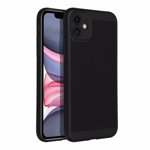 Suojakuori iPhone 11:lle Breezy musta