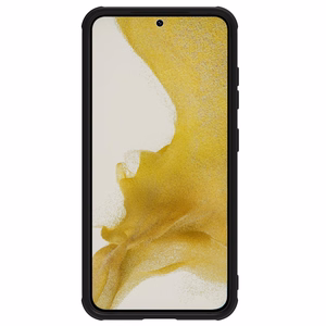 Nillkin CamShield Leather S nahkainen suojakuori Samsung Galaxy S23+:lle kameransuojalla musta