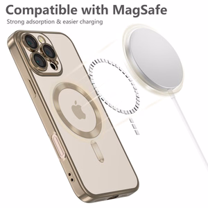 Tech-Protect MagFlex MagSafe Suojakuori iPhone 16 Pro Max -puhelimelle - kultainen
