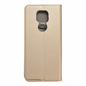 SMART CASE Book MOTOROLA E7 PLUS / G9 PLAY / G9 kultainen