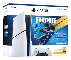 Sony PlayStation 5 Slim -konsoli + Fortnite Blooming Chaos