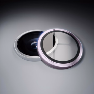 3mk Lens Protection Pro Karkaistu lasi iPhone 16e:lle - Violetti