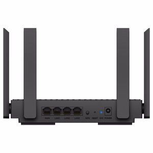 Cudy WR1500 langaton reititin Gigabit Ethernet kaksikaistainen (2.4 GHz / 5 GHz) musta