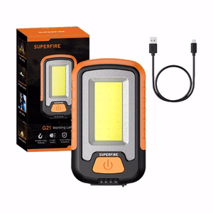 Superfire G21 työtaskulamppu, 650lm, USB