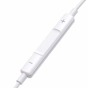 Joyroom JR-EW01 in-ear langallinen mini jack -kuulokkeet kauko-ohjaimella - valkoinen