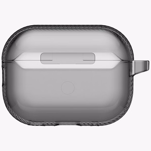 Uniq Glase Pro Suojakuori AirPods Pro 3:lle lukitussuojakuori - läpinäkyvä musta