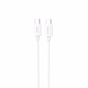 Dudao L4C USB-C / USB-C 30W kaapeli 1.2m - valkoinen