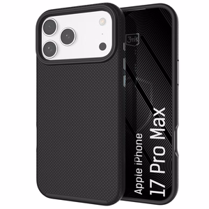 3mk Fortis MagCase -suojakuori iPhone 17 Pro Max:lle - musta