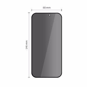 Tech-Protect Quick Set Spy+ Yksityisyyslasi 2 kpl iPhone 16 Pro:lle