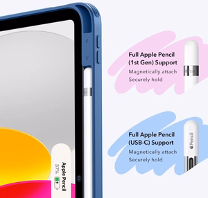 ESR Flip Hybrid Suojakuori iPad 10.9 2022 / iPad 11 2024:lle - sininen