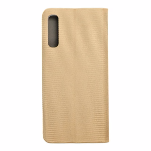 Flip-suojakuori Samsung A50 Sensitive Book kultainen