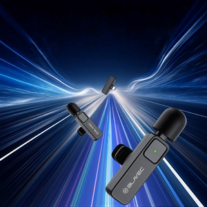 Blavec MK-01 ClipGo -nappimikrofonit, 2 kpl, USB-C (LMMK01-B) (väri: musta)