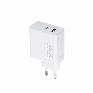 Maxlife MXTC-07-45AC PD QC -laturi 1x USB-C 1x USB 45W valkoinen