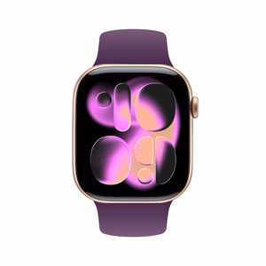 Crong Liquid strap for Apple Watch 38 / 40 / 41 / 42 mm, plum