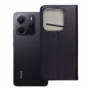 Kotelo Smart Magnet Xiaomi Redmi Note 14 5G musta